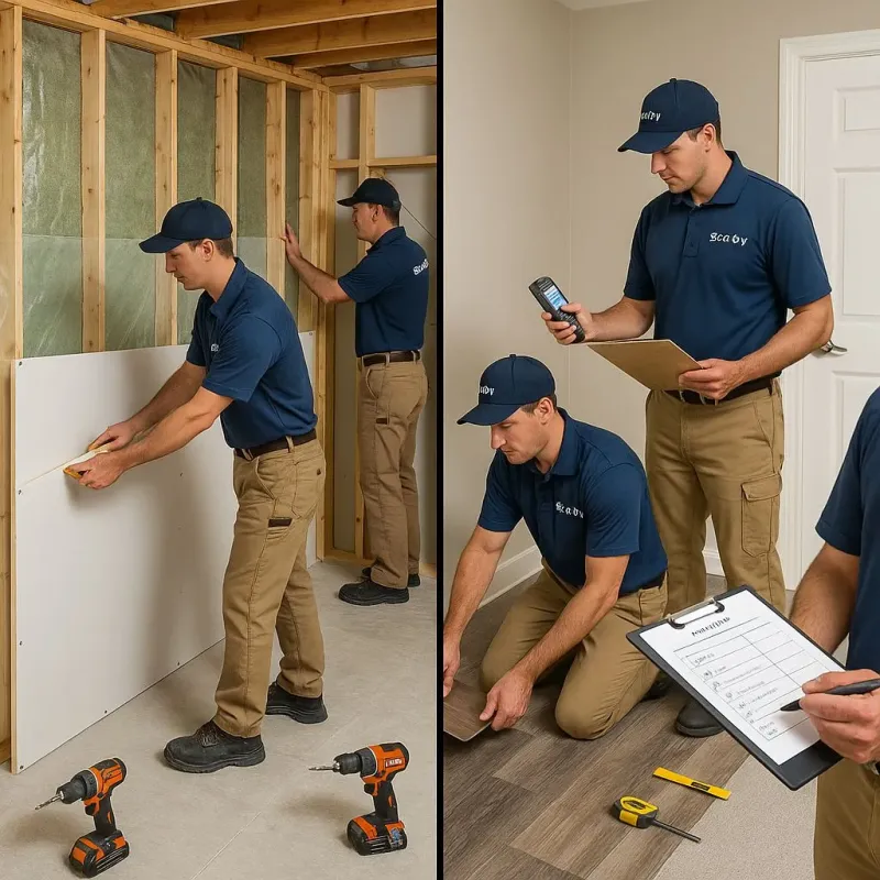 Repairs and Reconstruction process in Savannah, TX