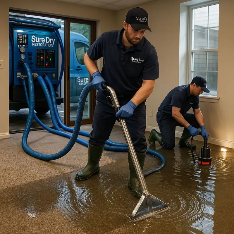 Water Extraction and Removal process in Savannah, TX